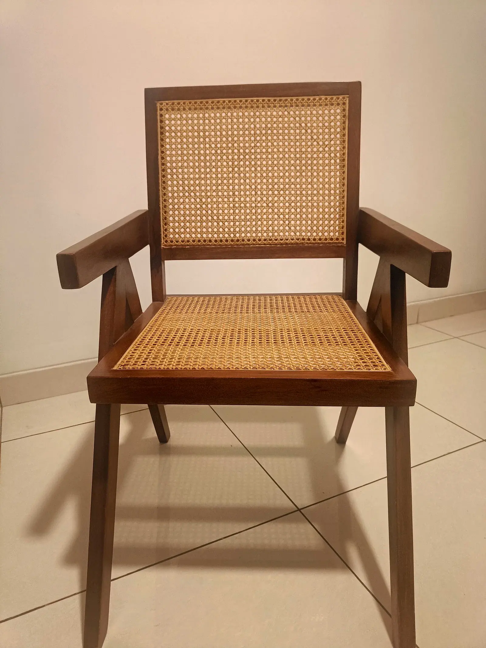 The brown curves CHANDIGARH CHAIR
