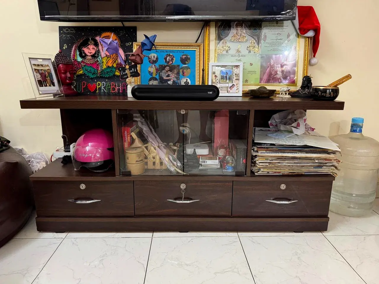 Salman Furnitures TV Unit Wood thumbnail 2
