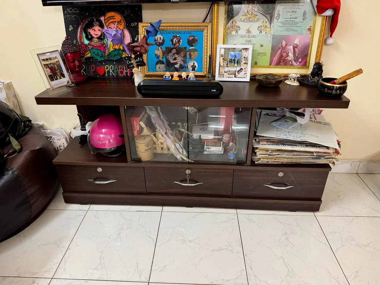 Salman Furnitures TV Unit Wood thumbnail 3