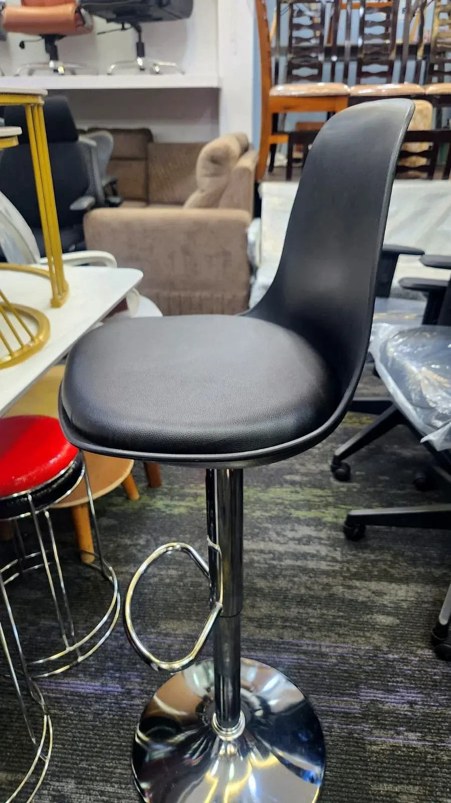 Living Space Bar Stool Metal Base thumbnail 2