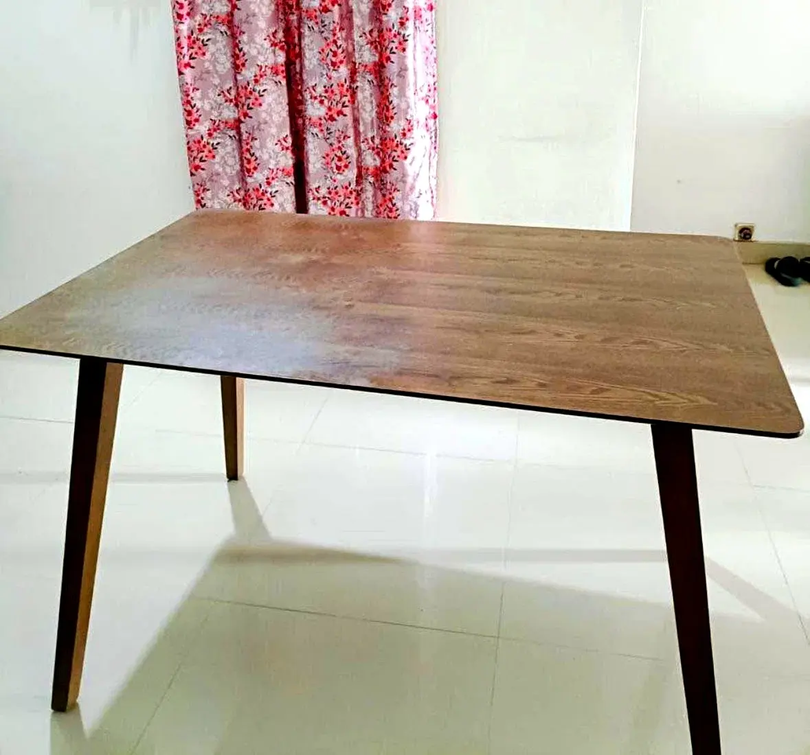 4 Seater Wooden Dining Table thumbnail 3