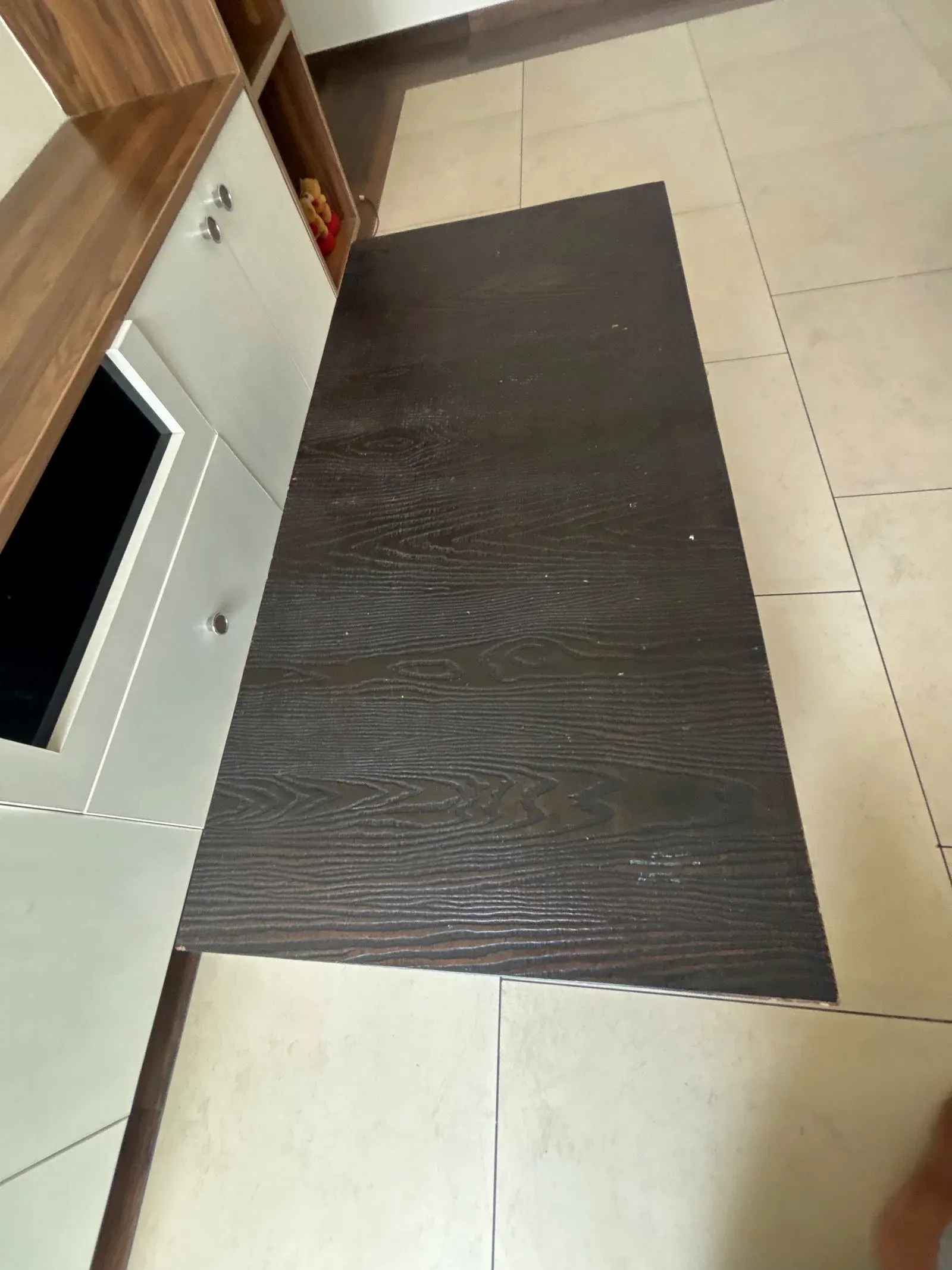 Dark Brown Coffee Table 40x25x10 inches thumbnail 2