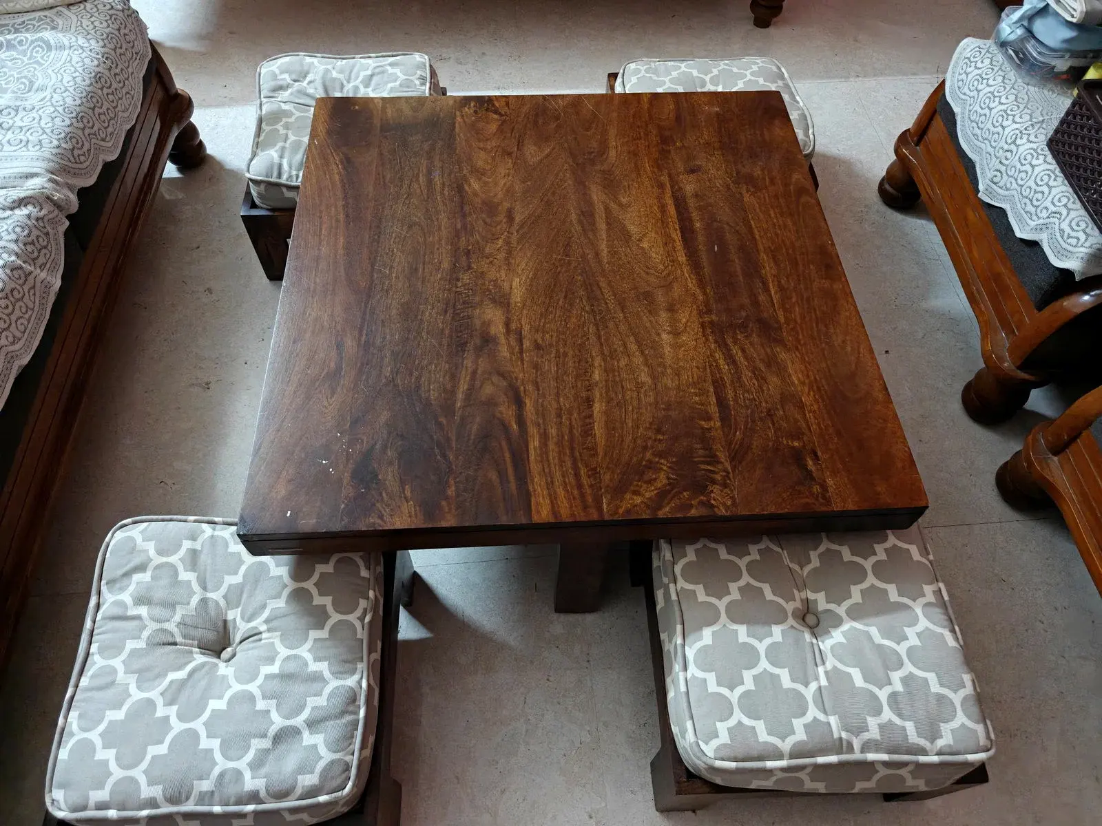 Urban Ladder Kivaha Coffee Table Solid Wood