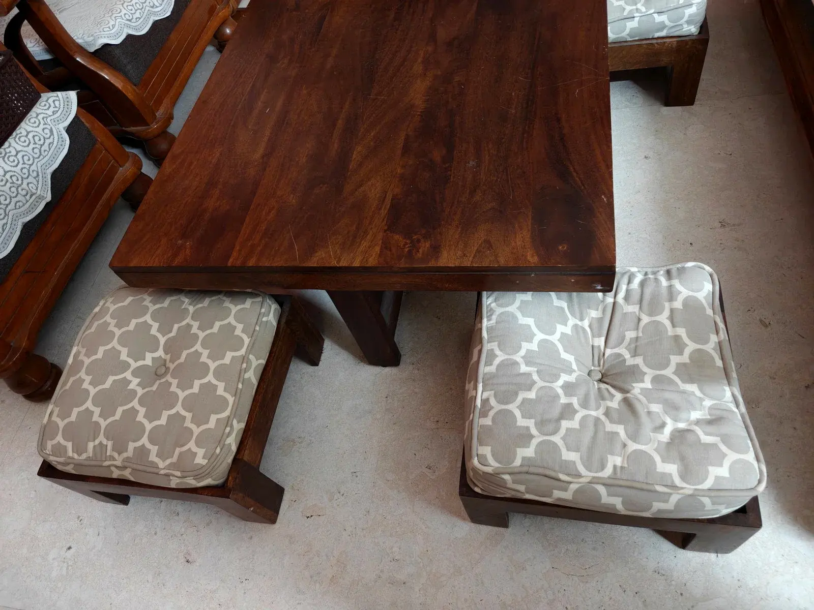 Urban Ladder Kivaha Coffee Table Solid Wood thumbnail 3