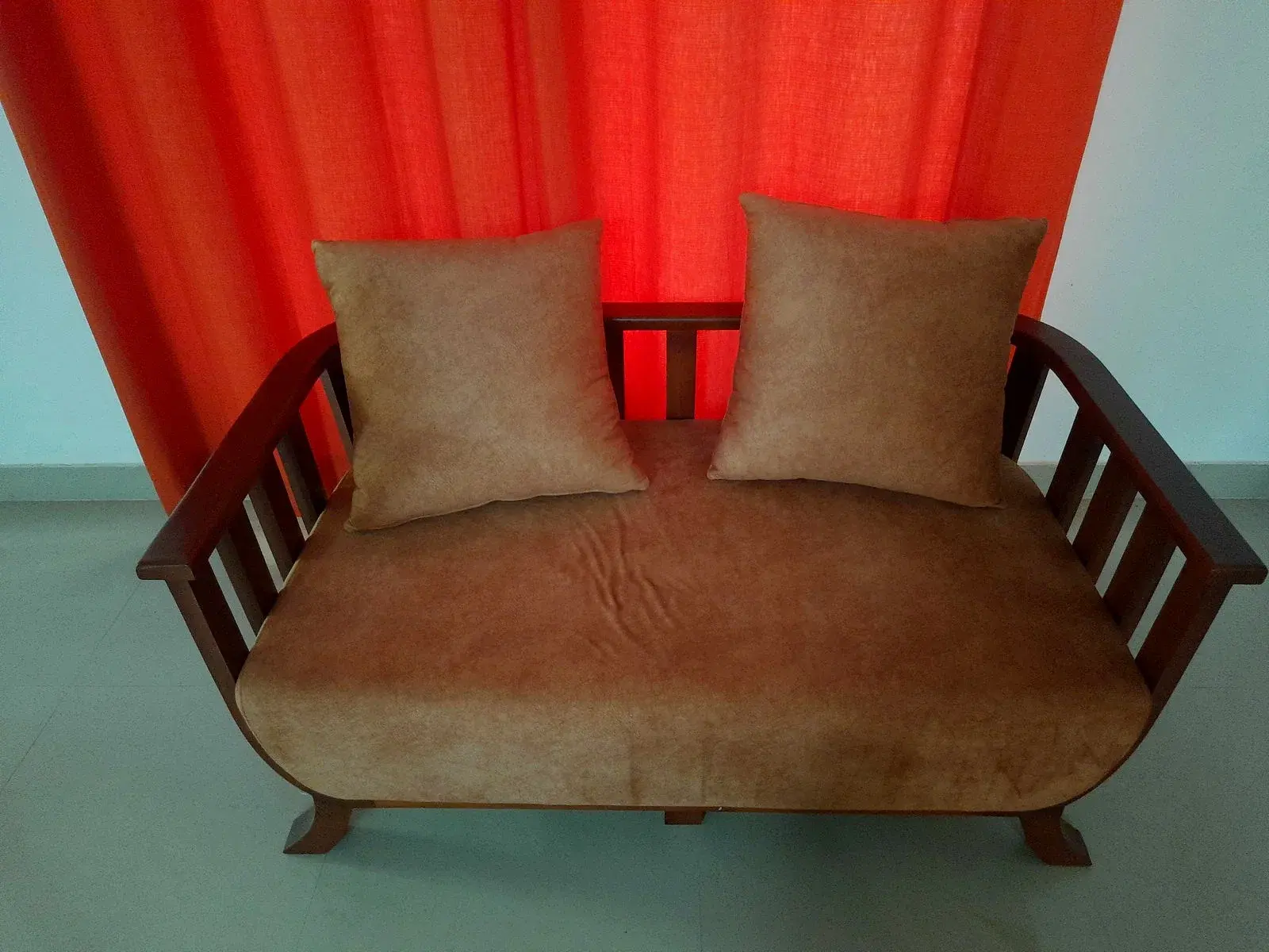 2 Seater Sofa Fabric Cushions thumbnail 2