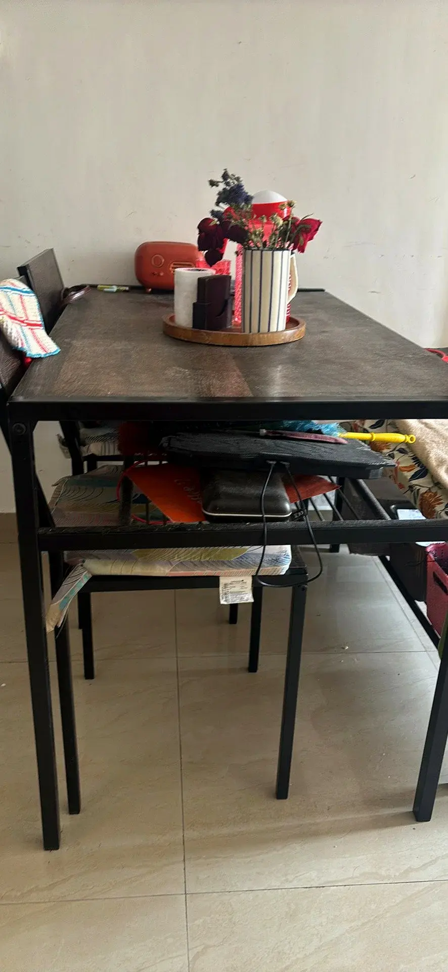 3 Seater Wooden Dining Table thumbnail 3