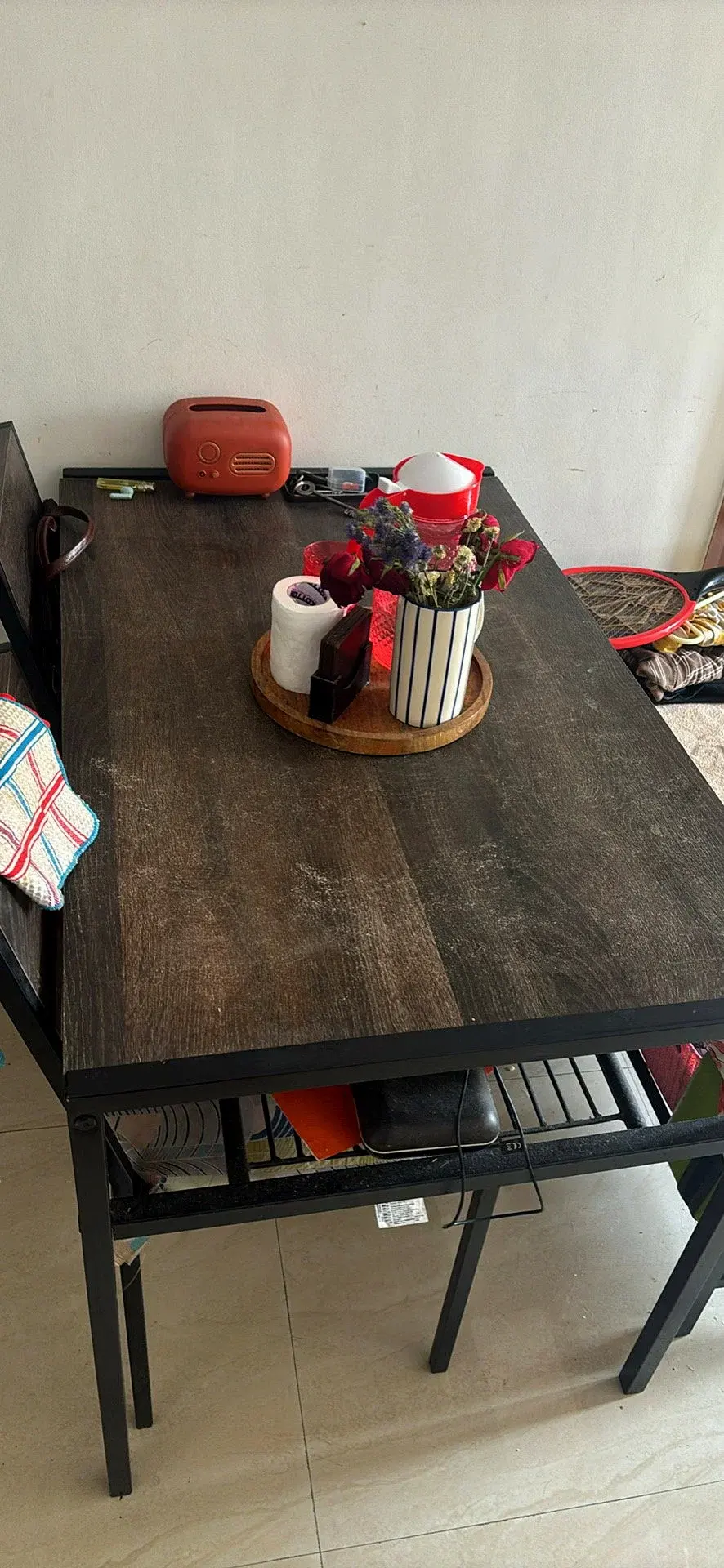 3 Seater Wooden Dining Table thumbnail 5