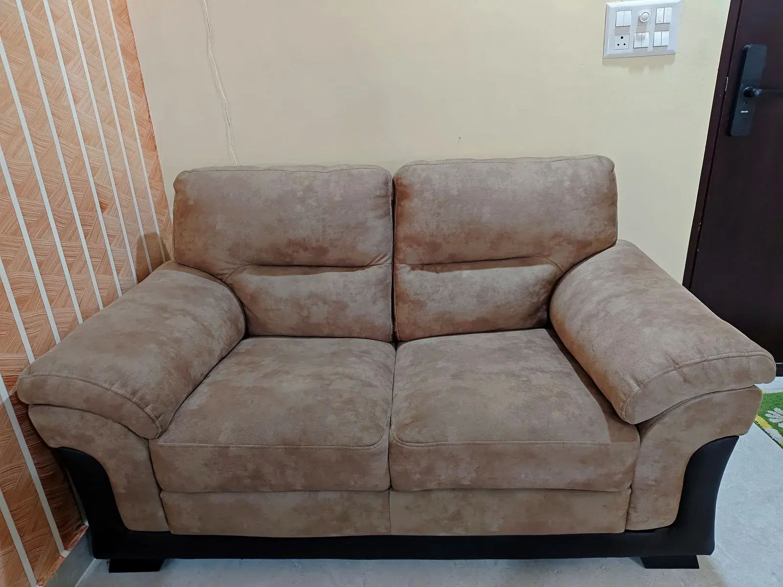 2 Seater Leatherite Sofa