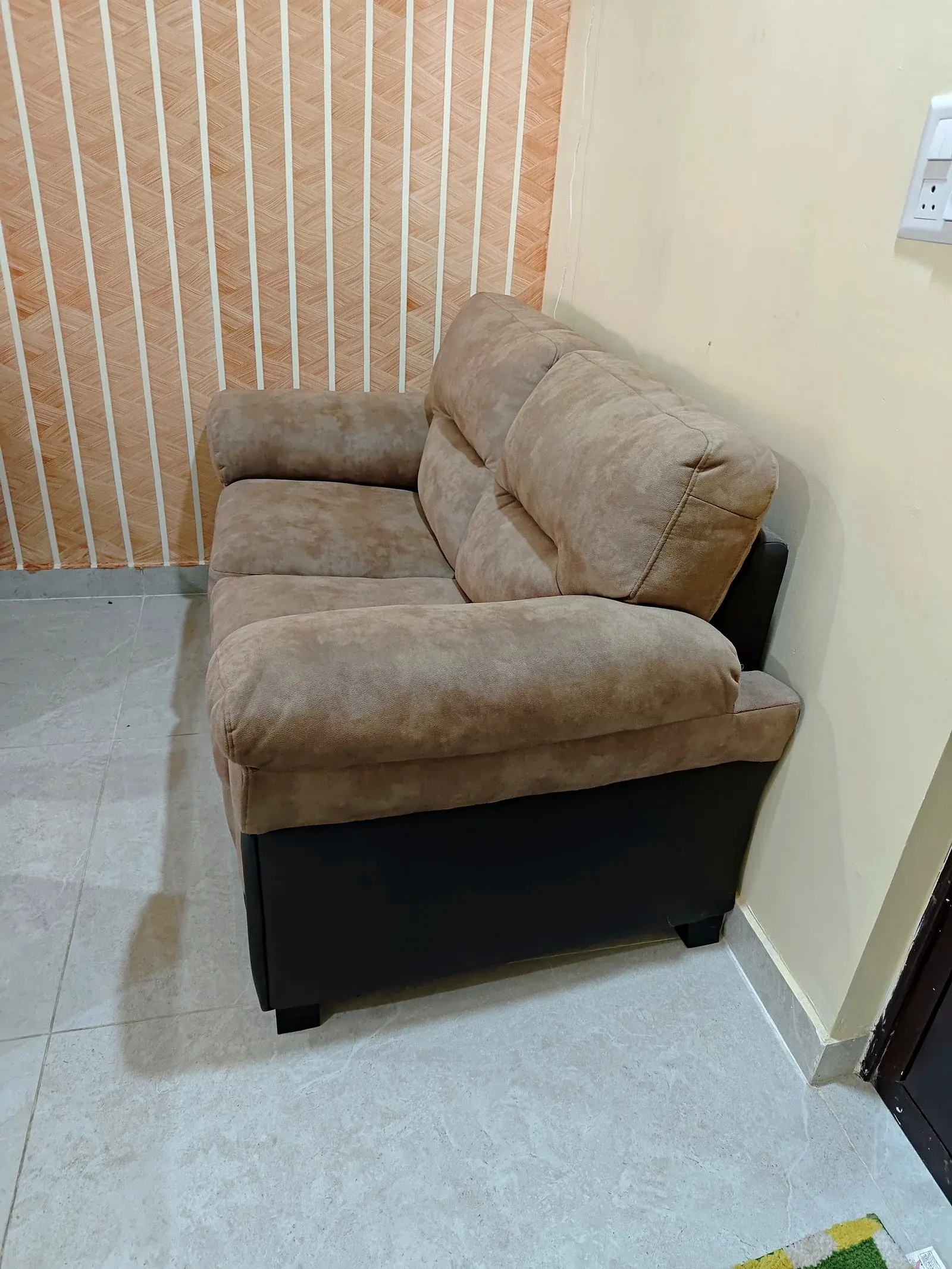 2 Seater Leatherite Sofa thumbnail 2