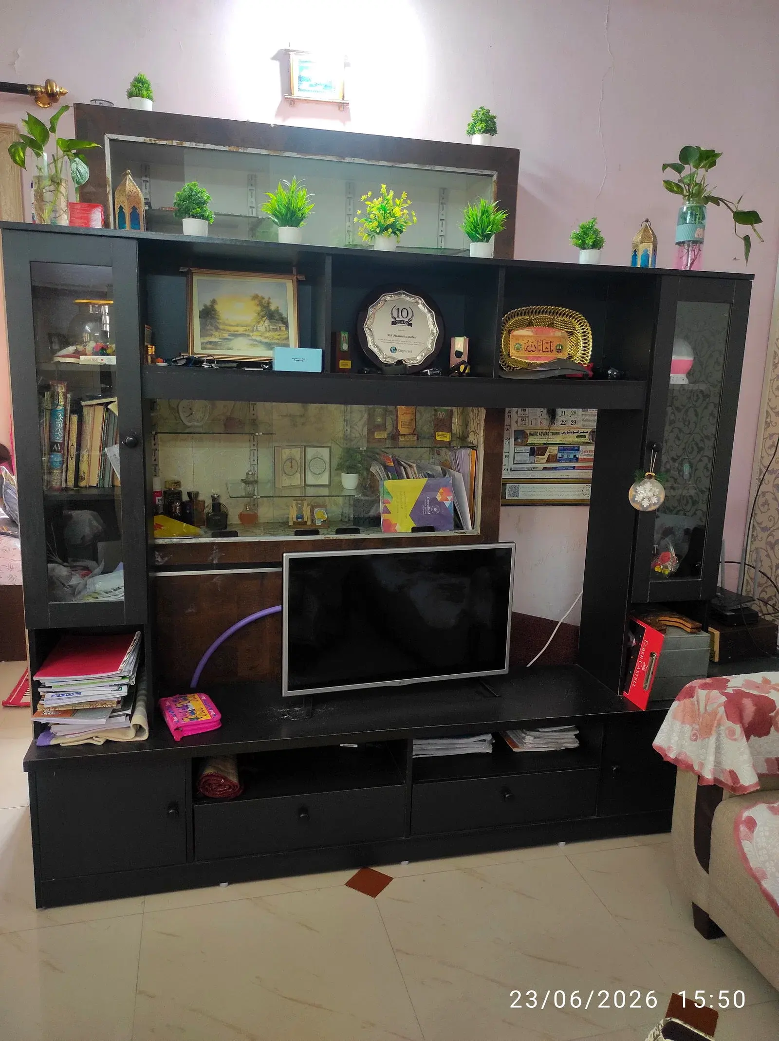 Flipkart Webster TV Unit Engineered Wood thumbnail 2