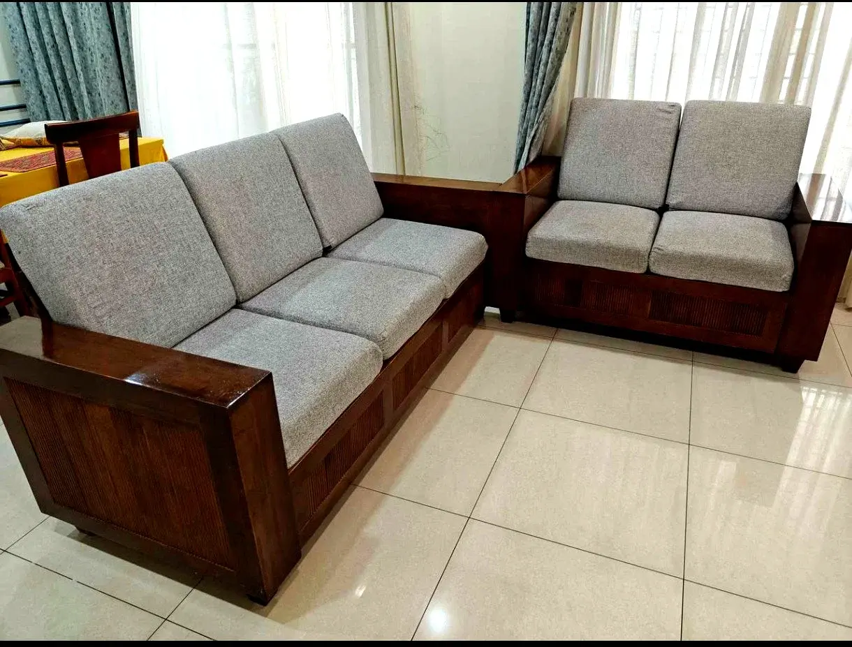 5 Seater Sofa Fabric Royal oak