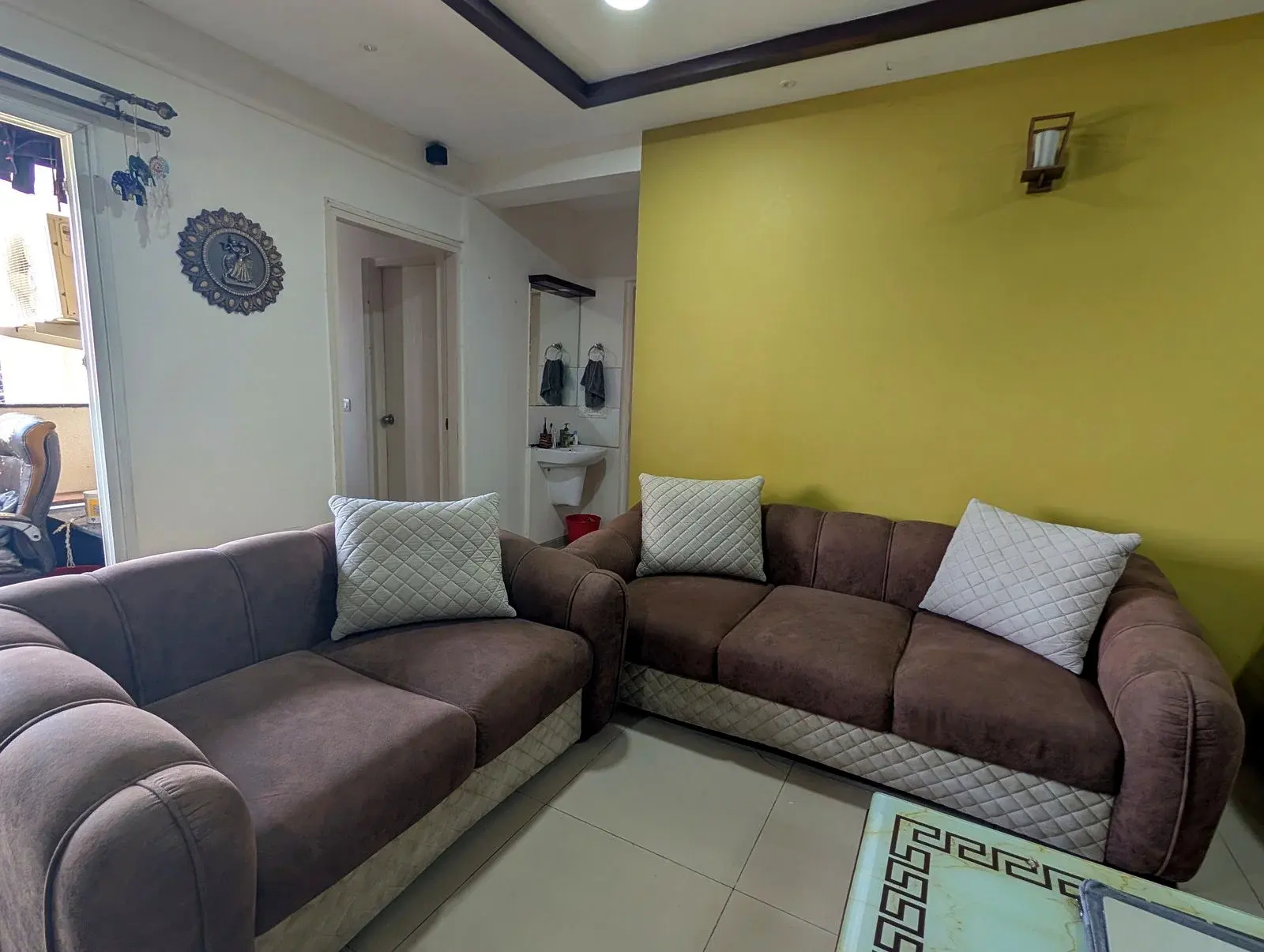 5 Seater Sofa Velvet Custom made thumbnail 5
