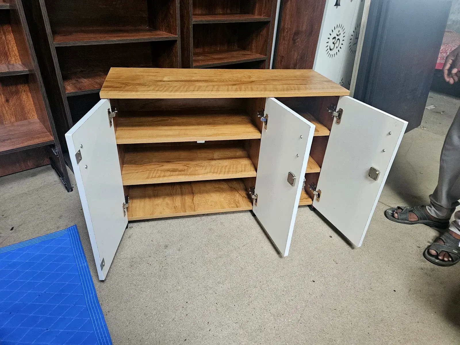 Woodit 2x3 Sitting Shoe Rack thumbnail 3
