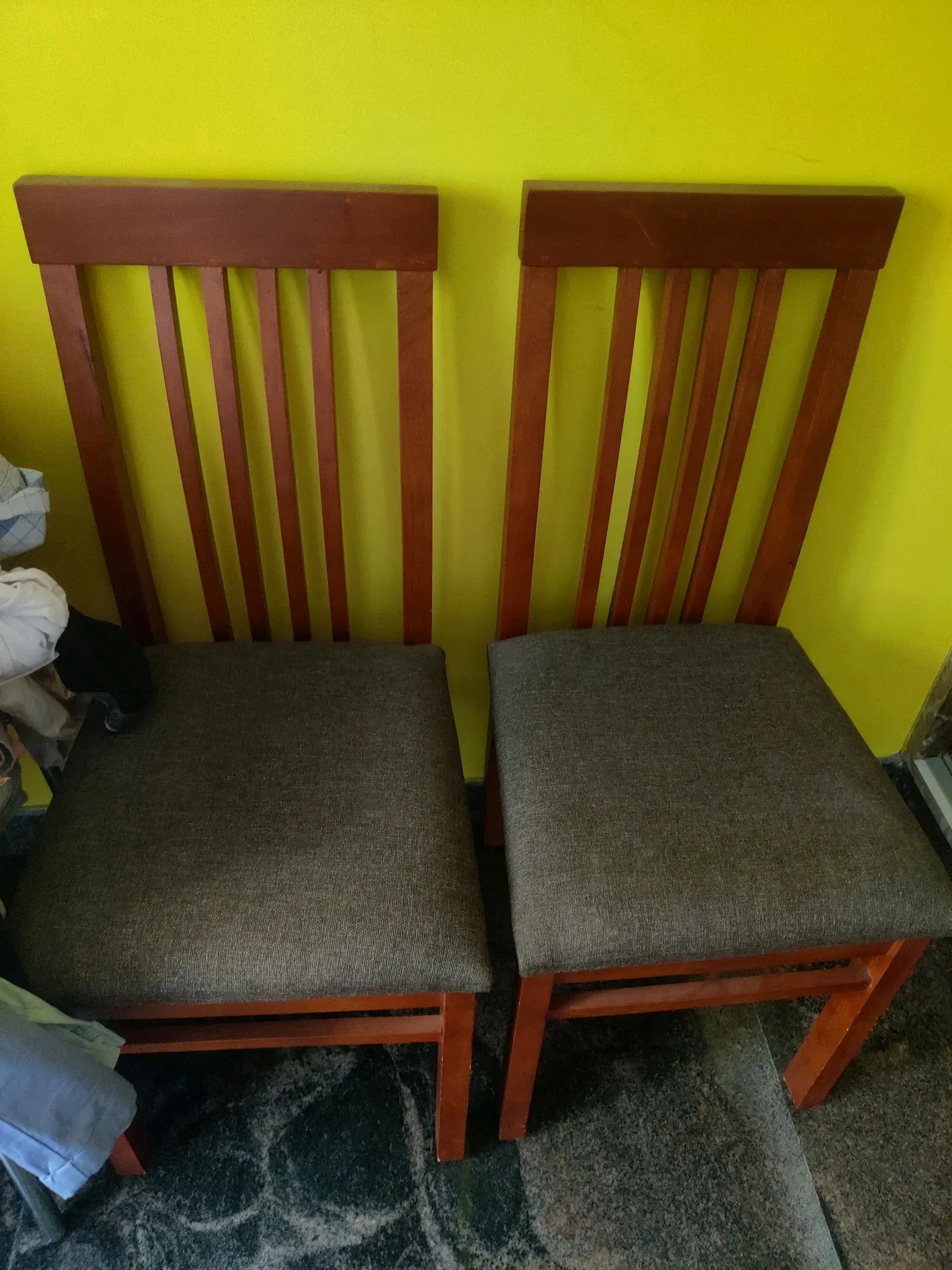 4 Seater Solid Wood Dining Table thumbnail 3