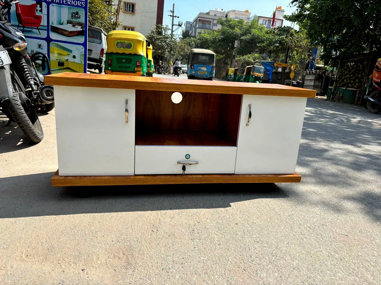 Evershine Furniture Cabinet 2 Doors 1 Drawer