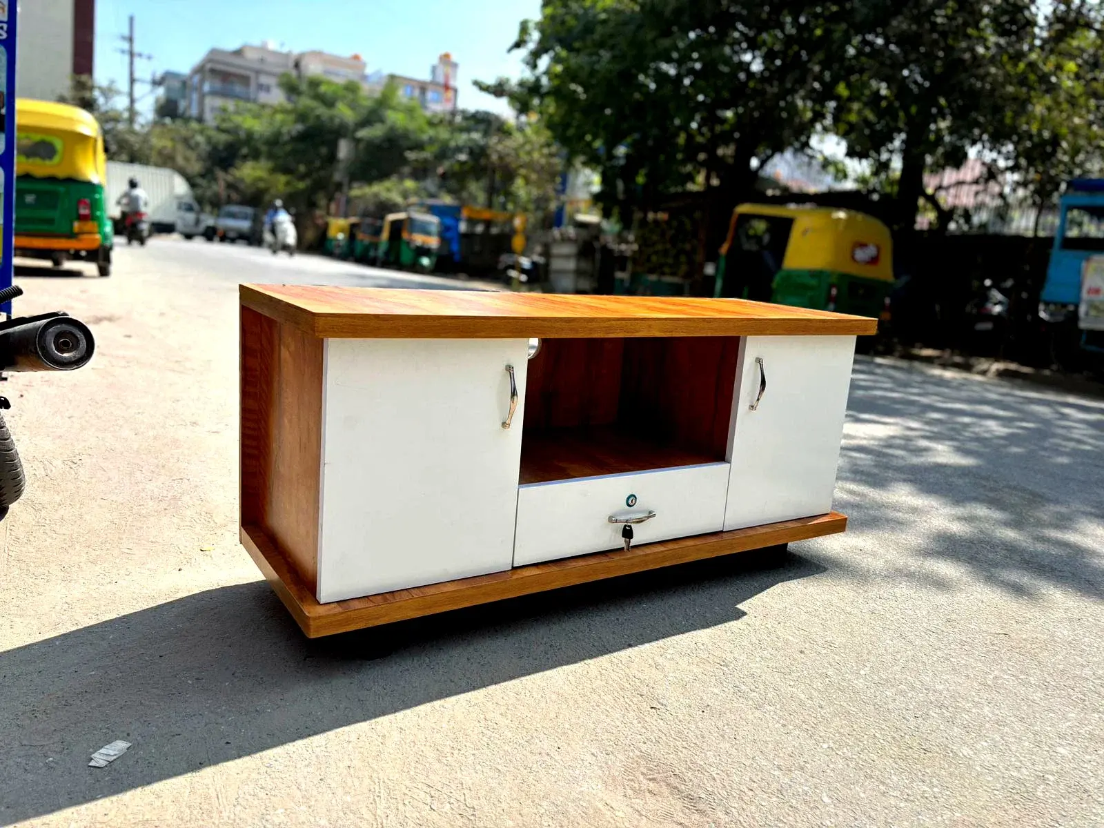 Evershine Furniture Cabinet 2 Doors 1 Drawer thumbnail 3