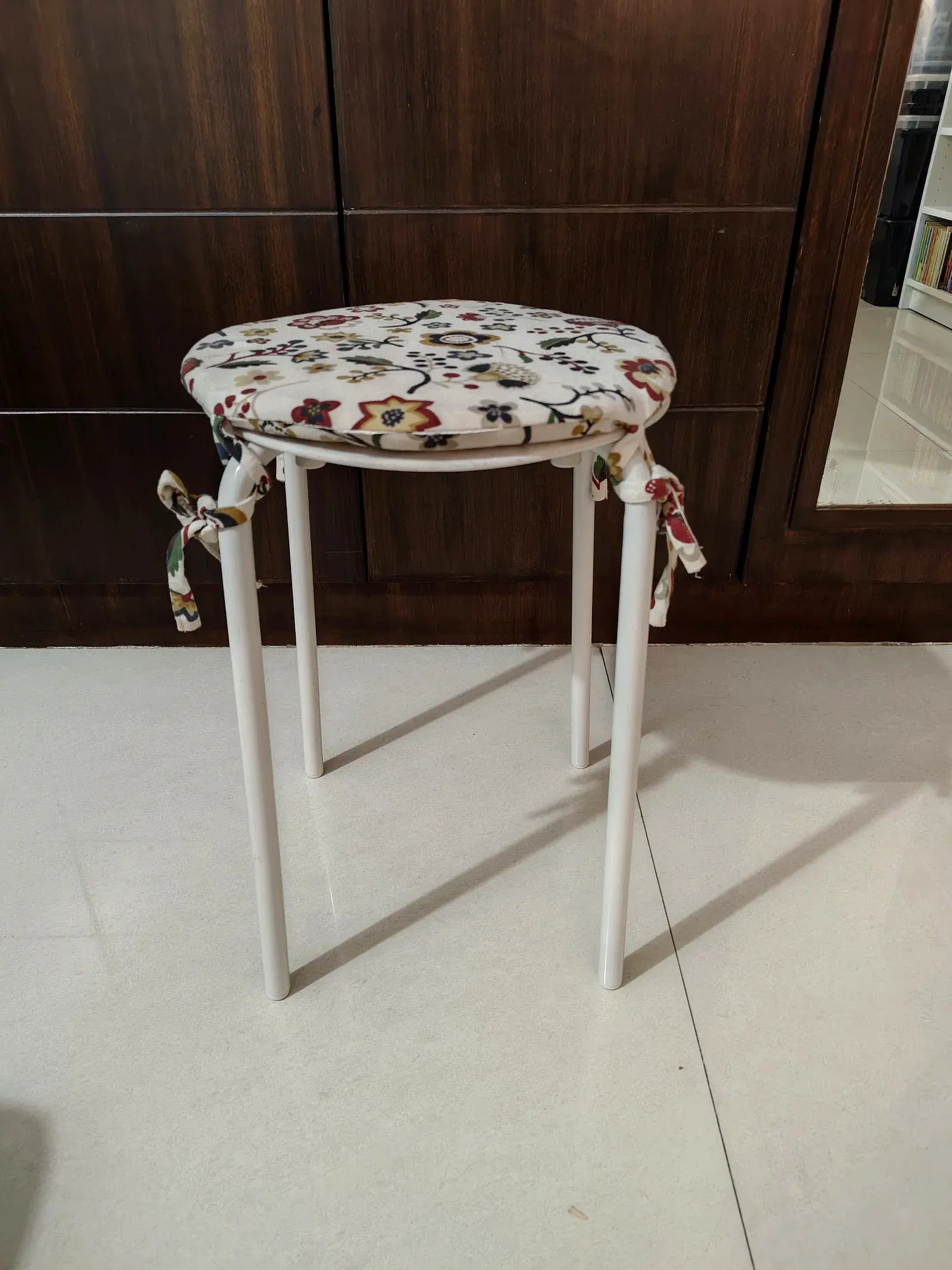Ikea Marius Stool with Chair Pad