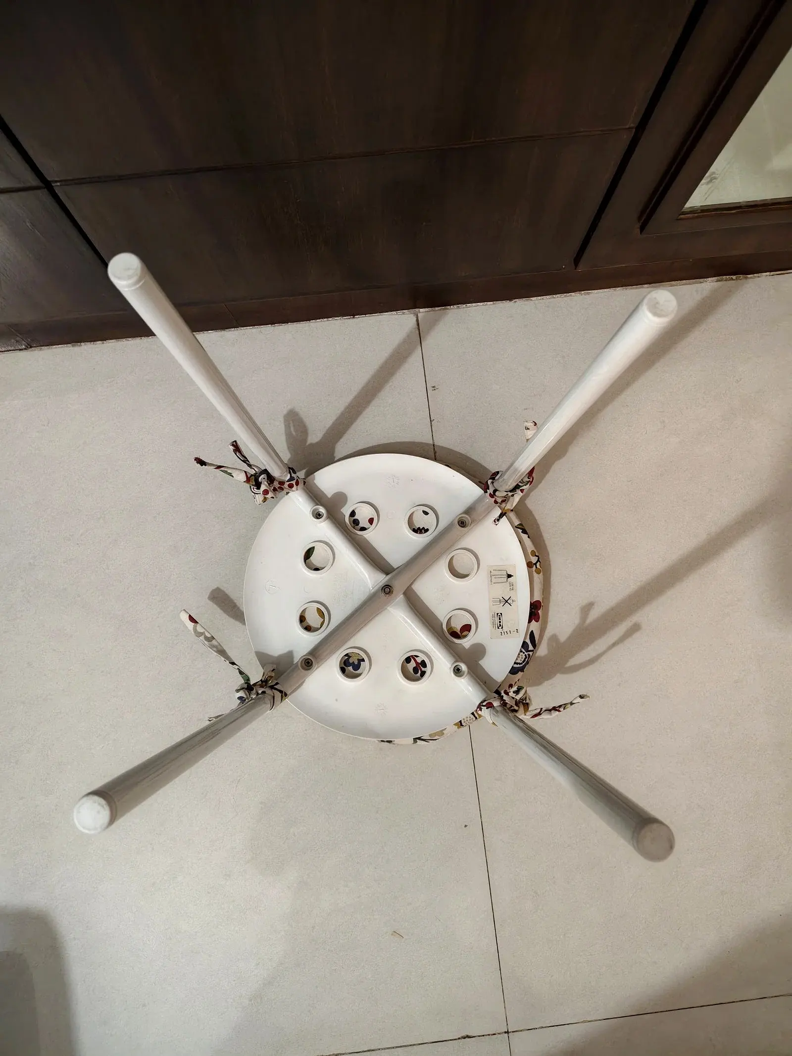 Ikea Marius Stool with Chair Pad thumbnail 4