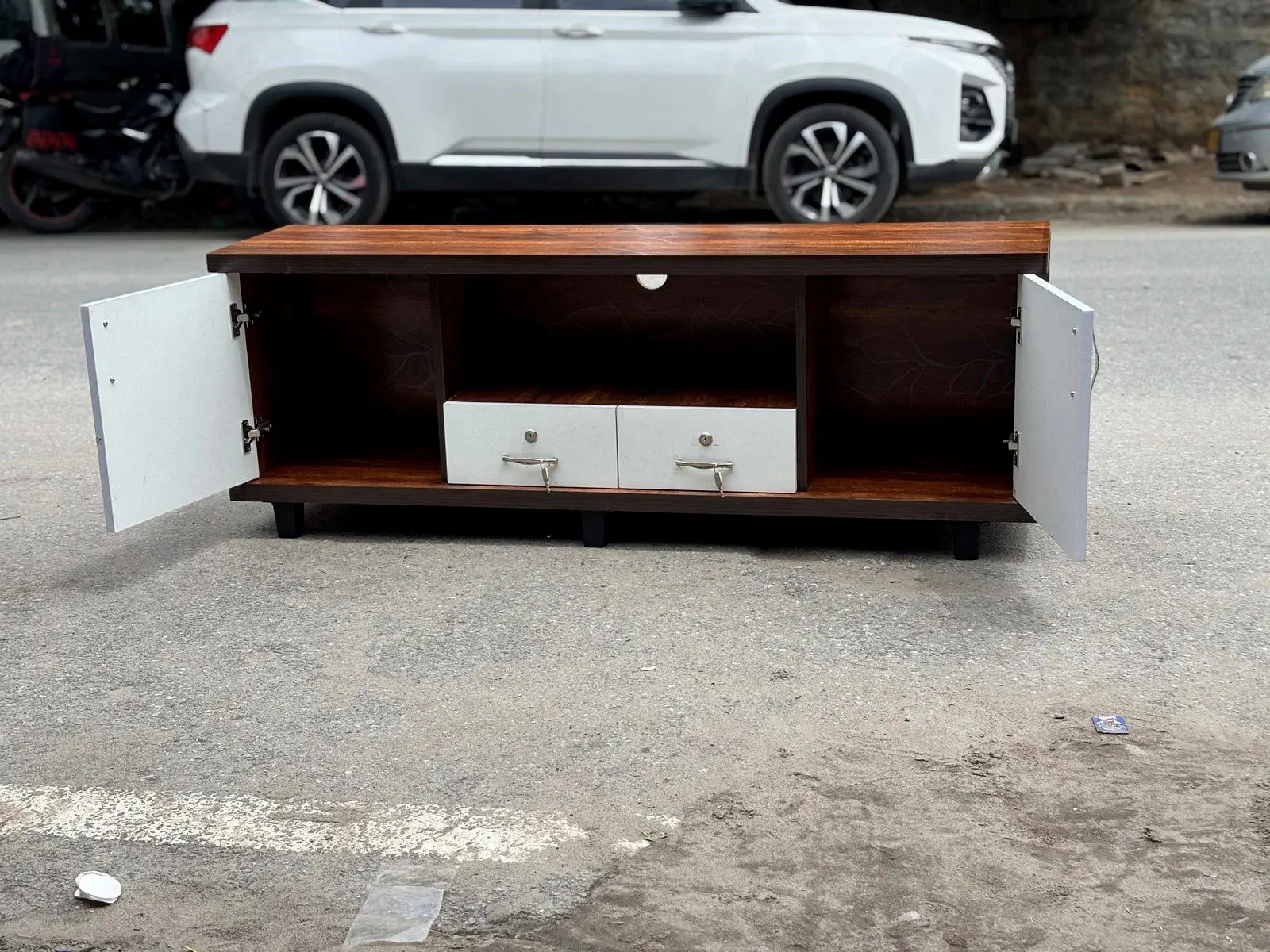 Evershine Furniture 5 feet TV Unit MDF thumbnail 4
