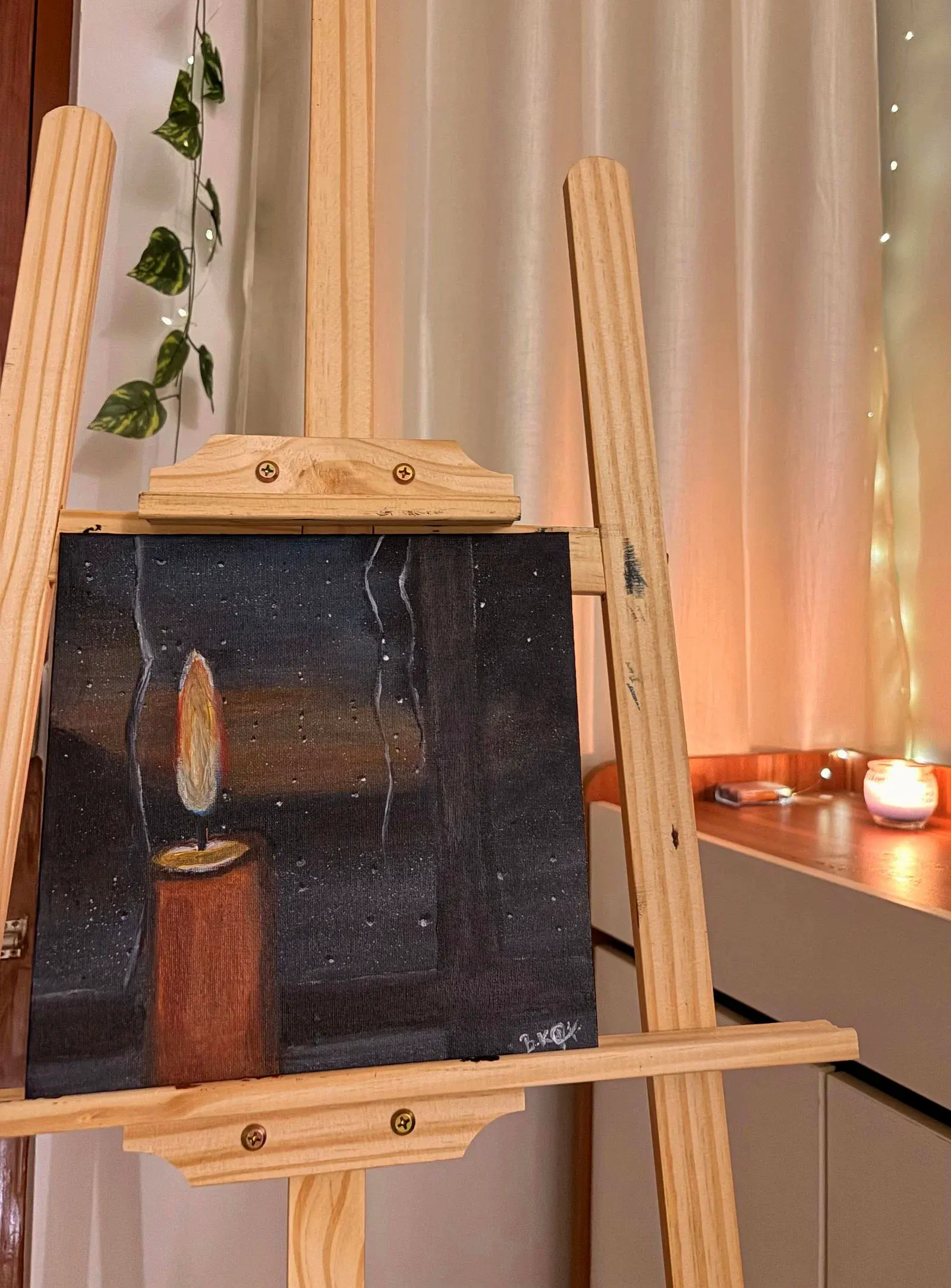 Handcrafted Acrylic Painting Home Decor