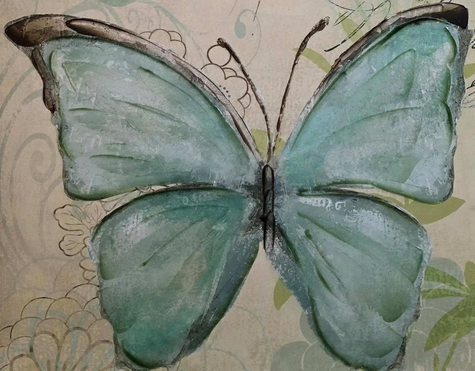 Kirkland Butterfly Theme Collectible 30"x30" thumbnail 2