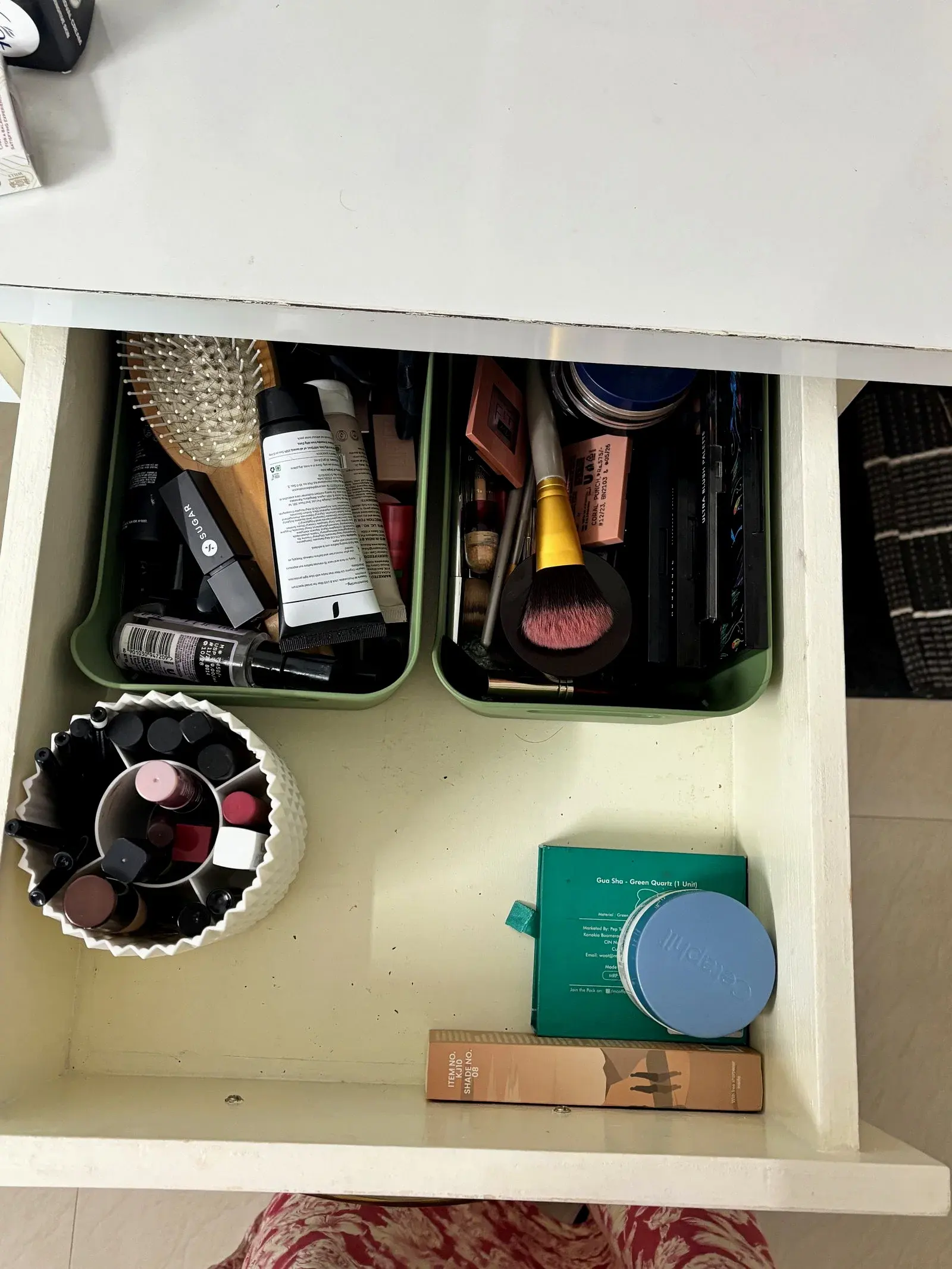 White Dressing Table 6 Drawers thumbnail 8