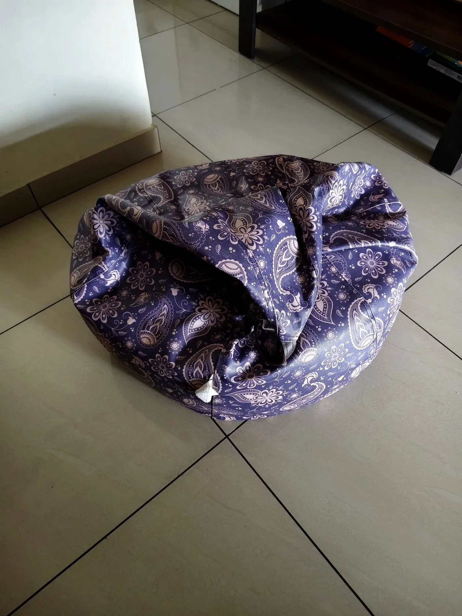 Paisley Pattern Bean Bag Chair thumbnail 3
