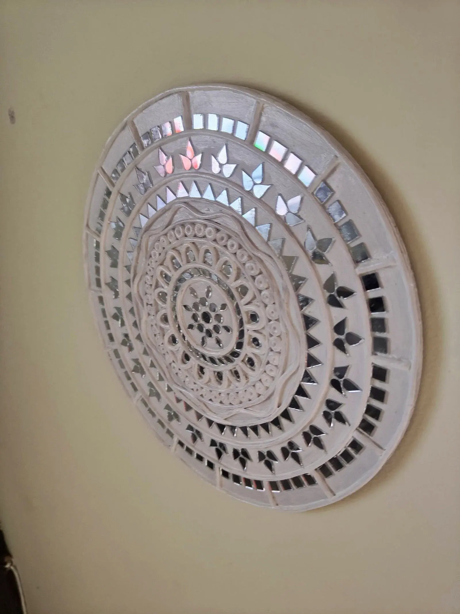 Handmade Clay Wall Art 10 inch thumbnail 2