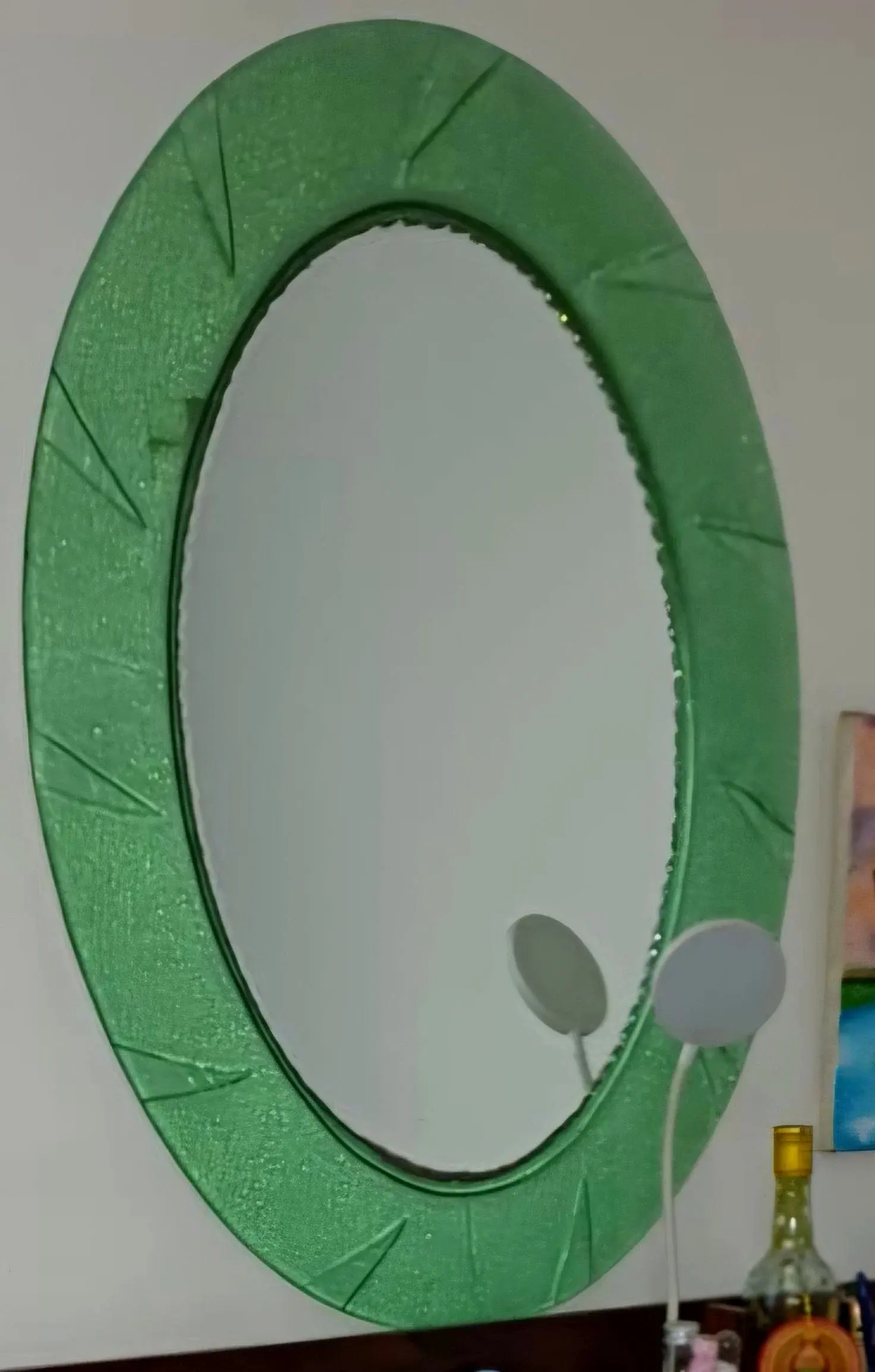 Home town Mirror Home Decor Oval