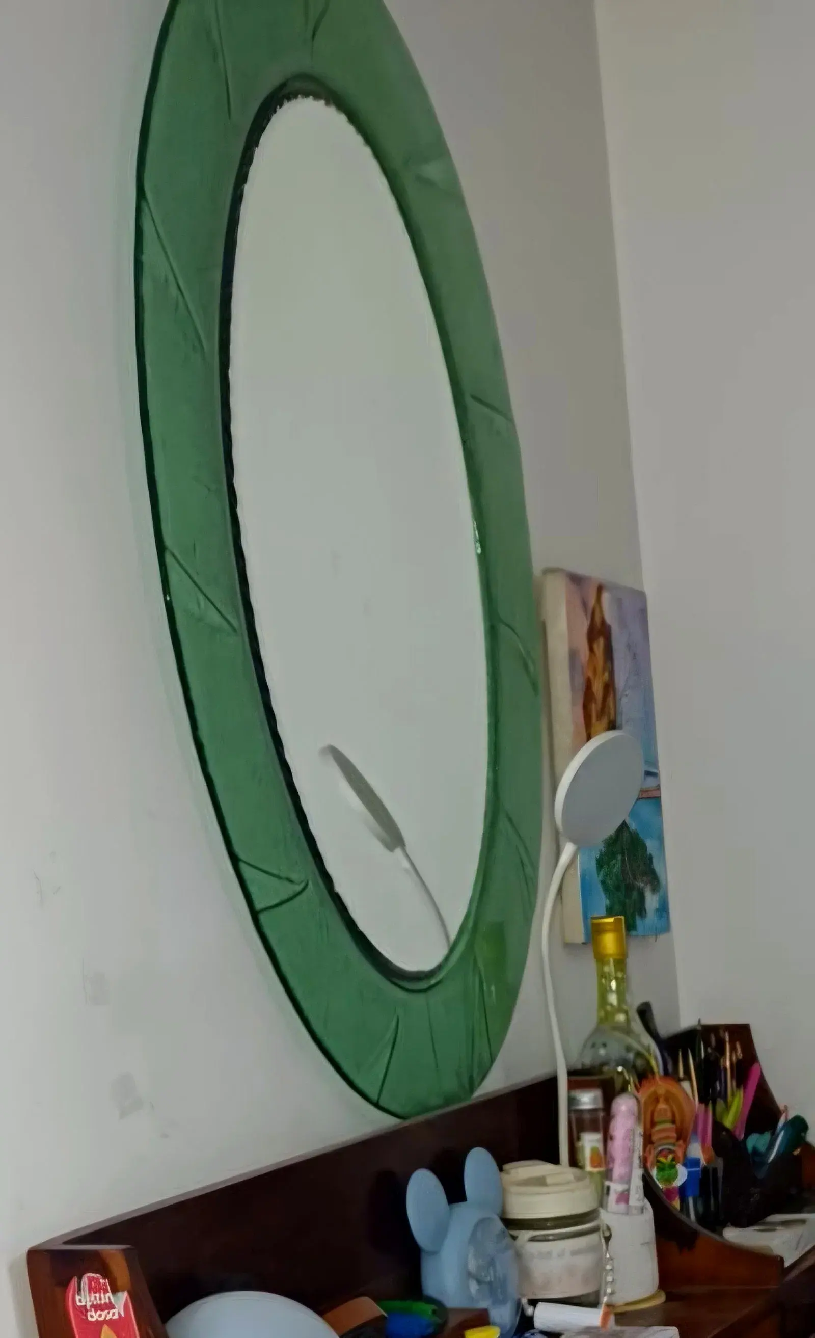 Home town Mirror Home Decor Oval thumbnail 3