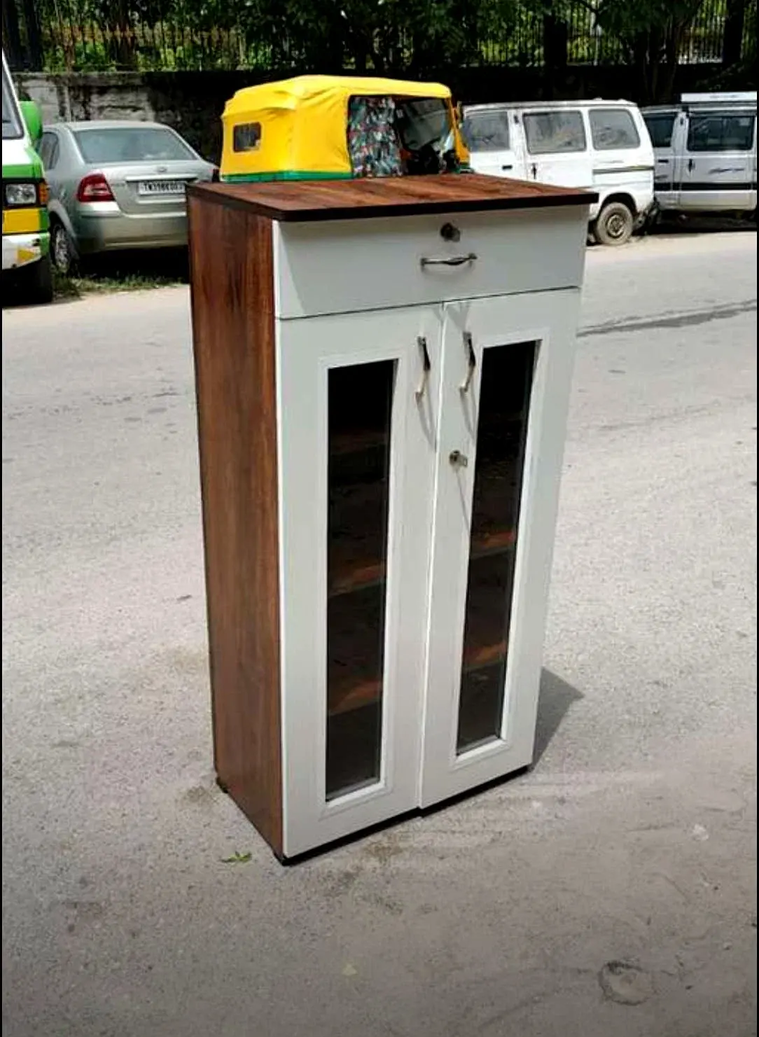 Evershine Shoe Rack and Storage Cabinet