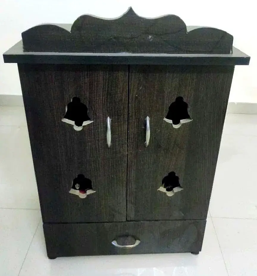 Dark Brown Temple with Drawer