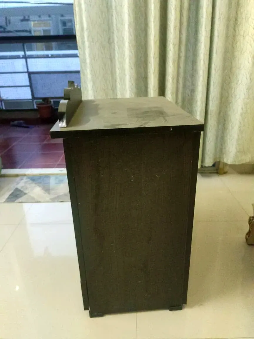 Dark Brown Temple with Drawer thumbnail 3