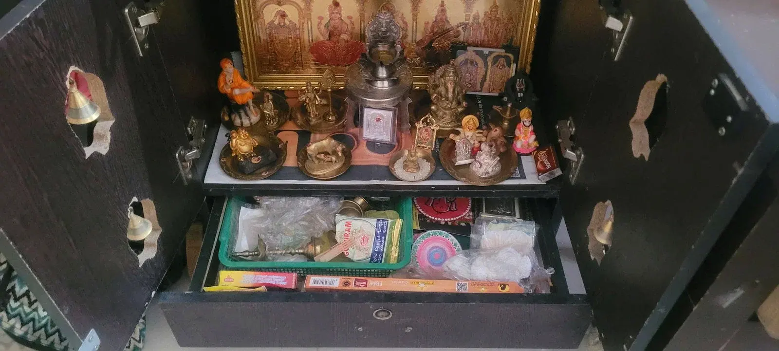 Wooden Temple with Symbols thumbnail 2
